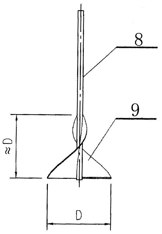 Scattered material flow measurement device