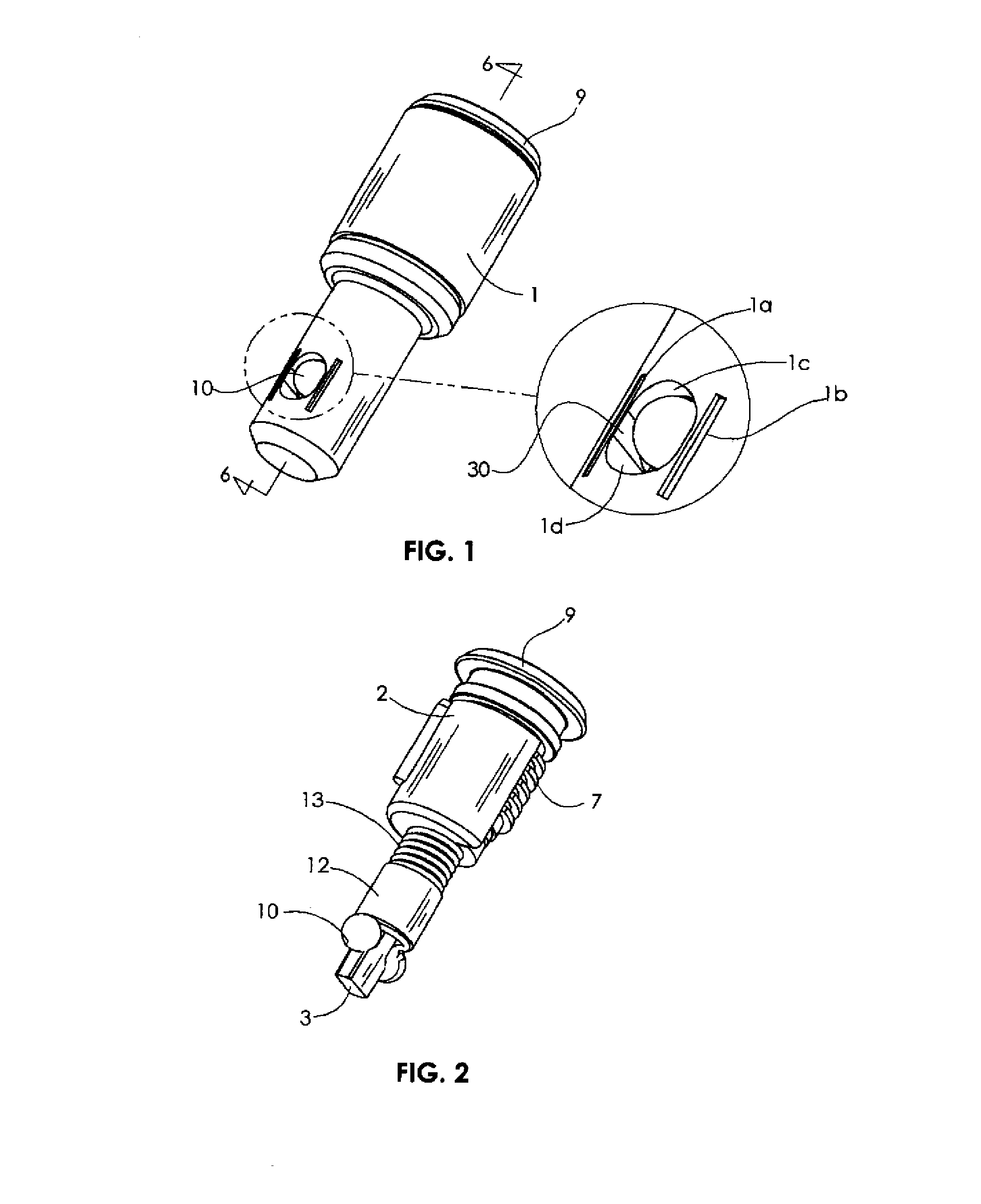 Keyless Insertion Locking System and Method