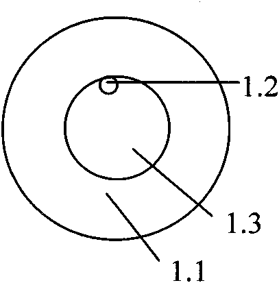 Coupling method for suspended-core optical fibers