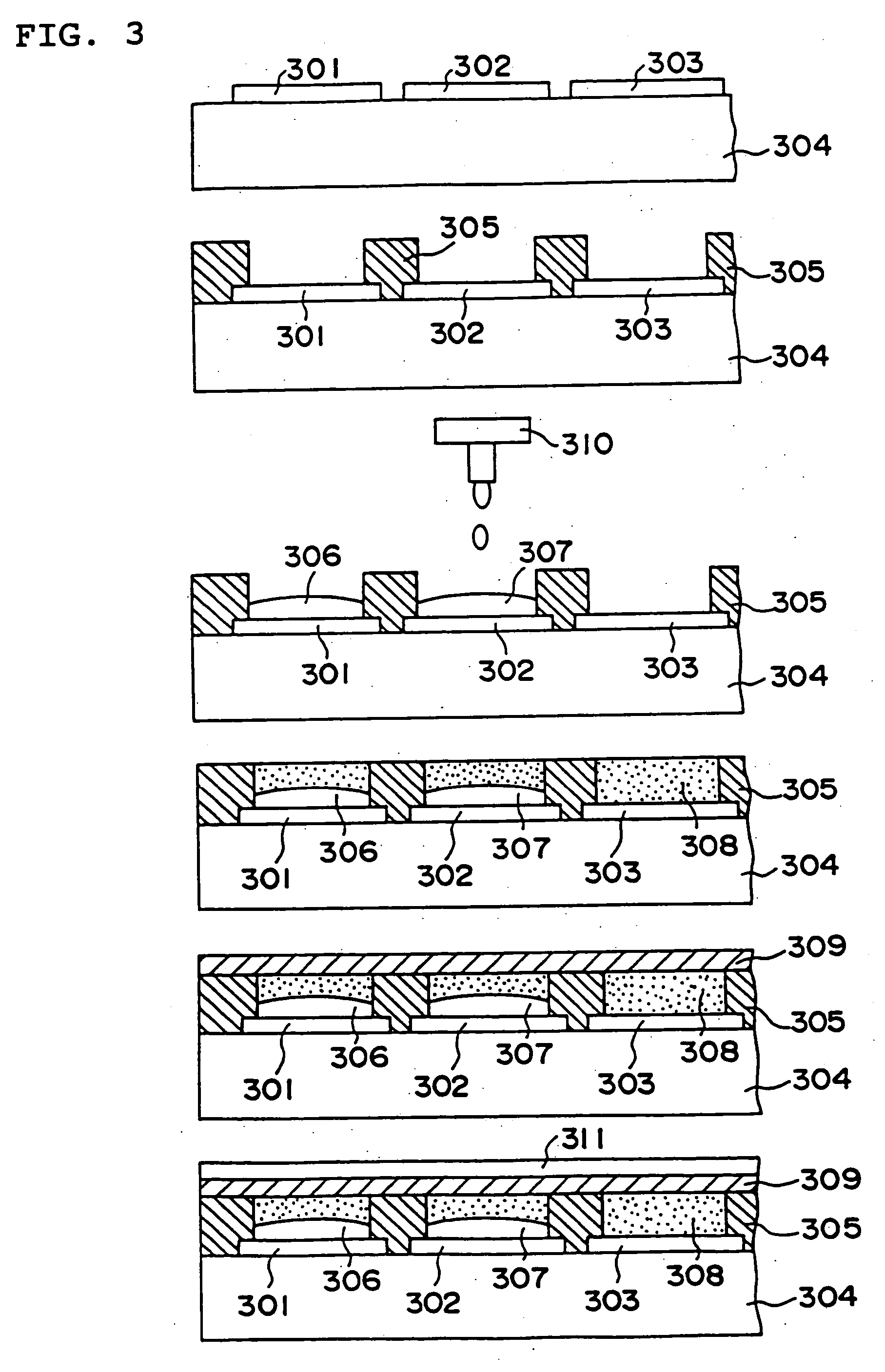 Method of manufacturing organic EL element, organic EL element and organic EL display device