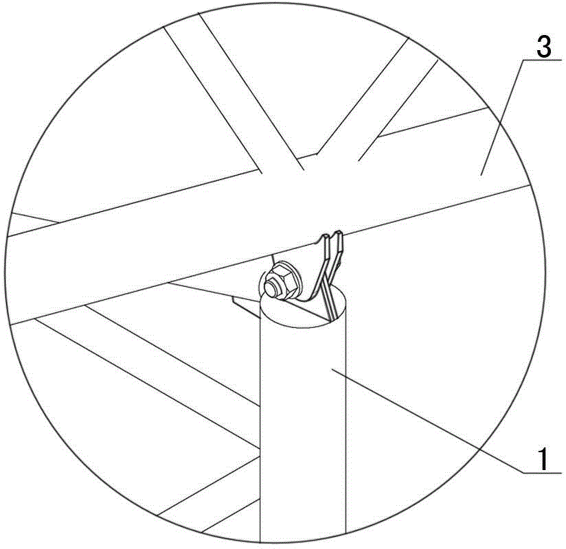 Fully-enclosed assembled string structural system and construction method thereof