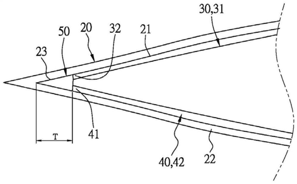 Zipper bag sealing structure