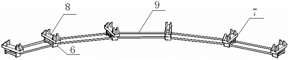 Manufacture method for double-curve H-shaped steel