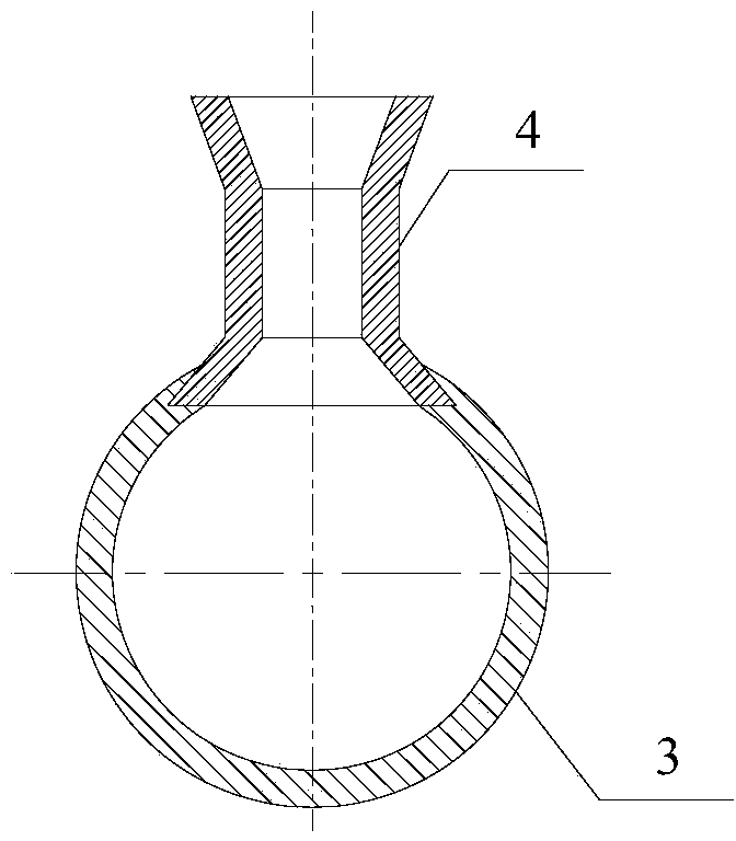 Flue ozone distributor, and arrangement mode and application thereof