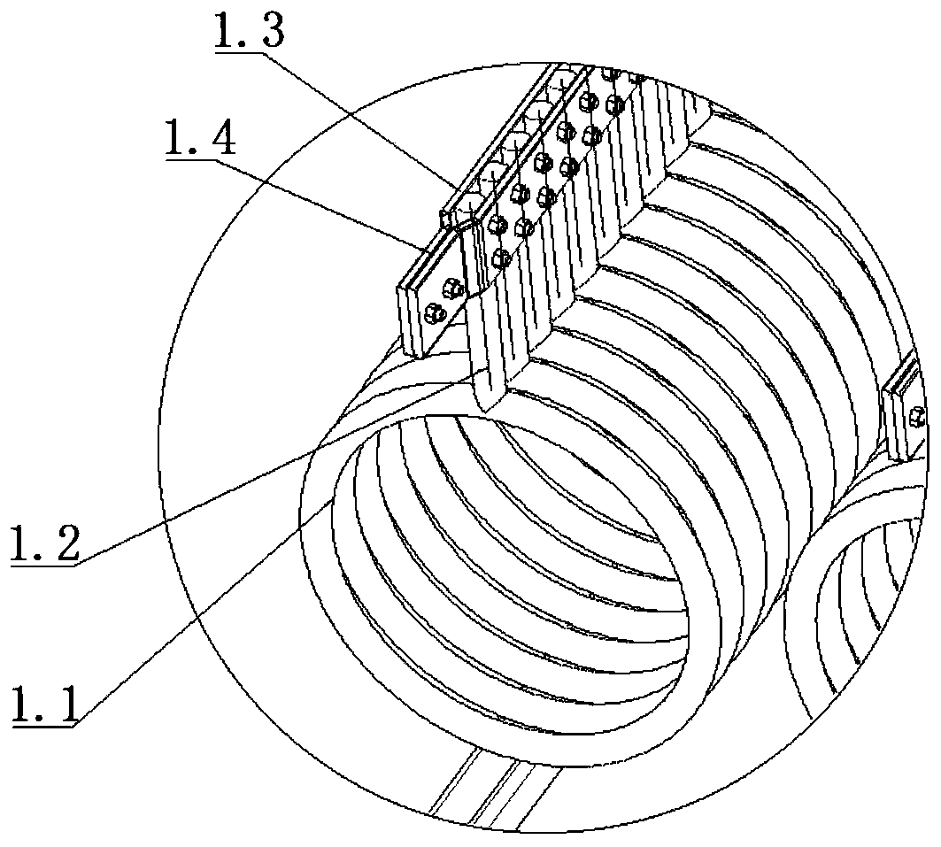 Horizontal chrome plating bath and chrome plating method