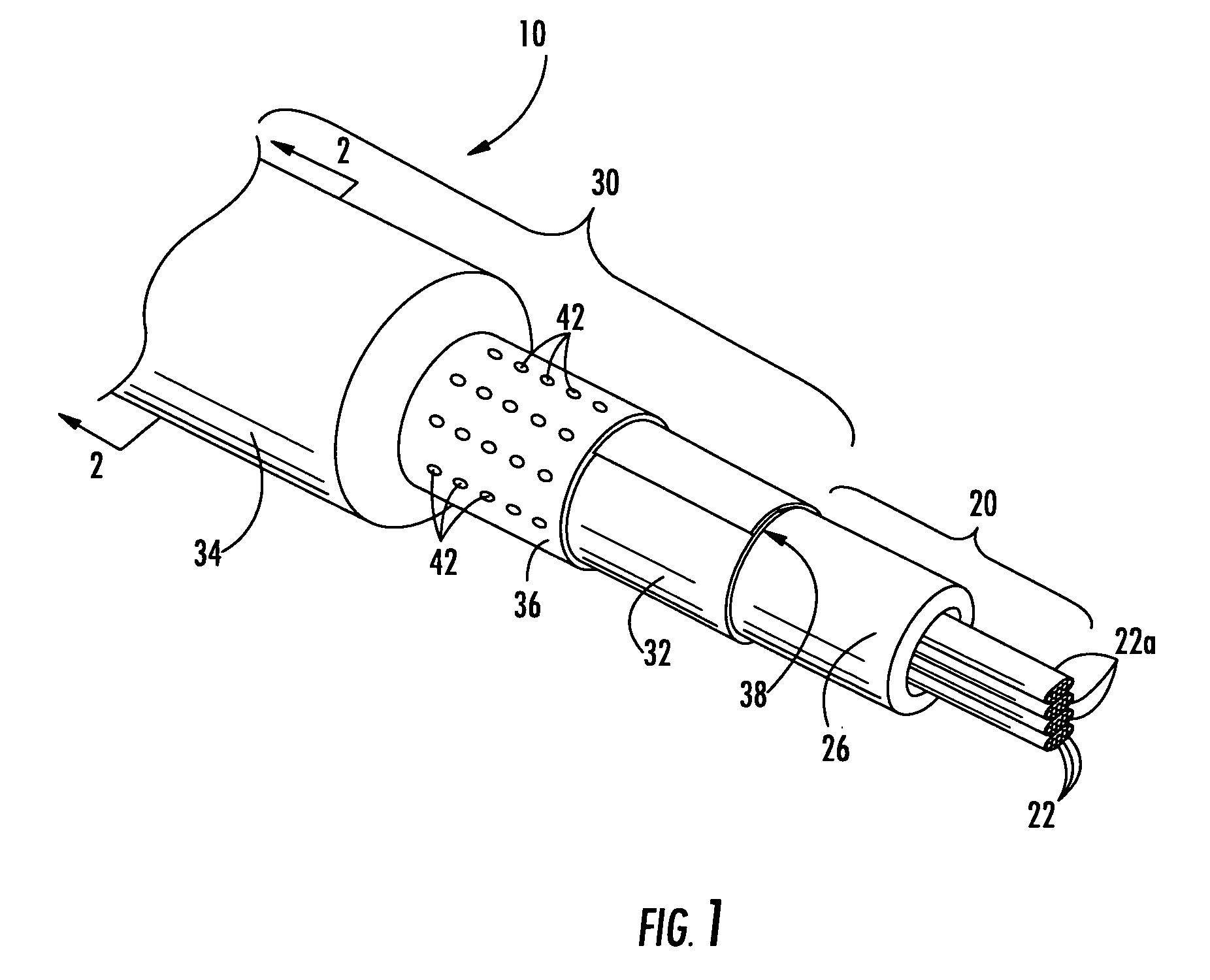 Fiber optic cable and method of manufacturing the same