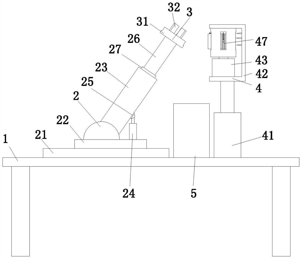 Manufacturing and machining device for alloy accessories of numerical control machine tool