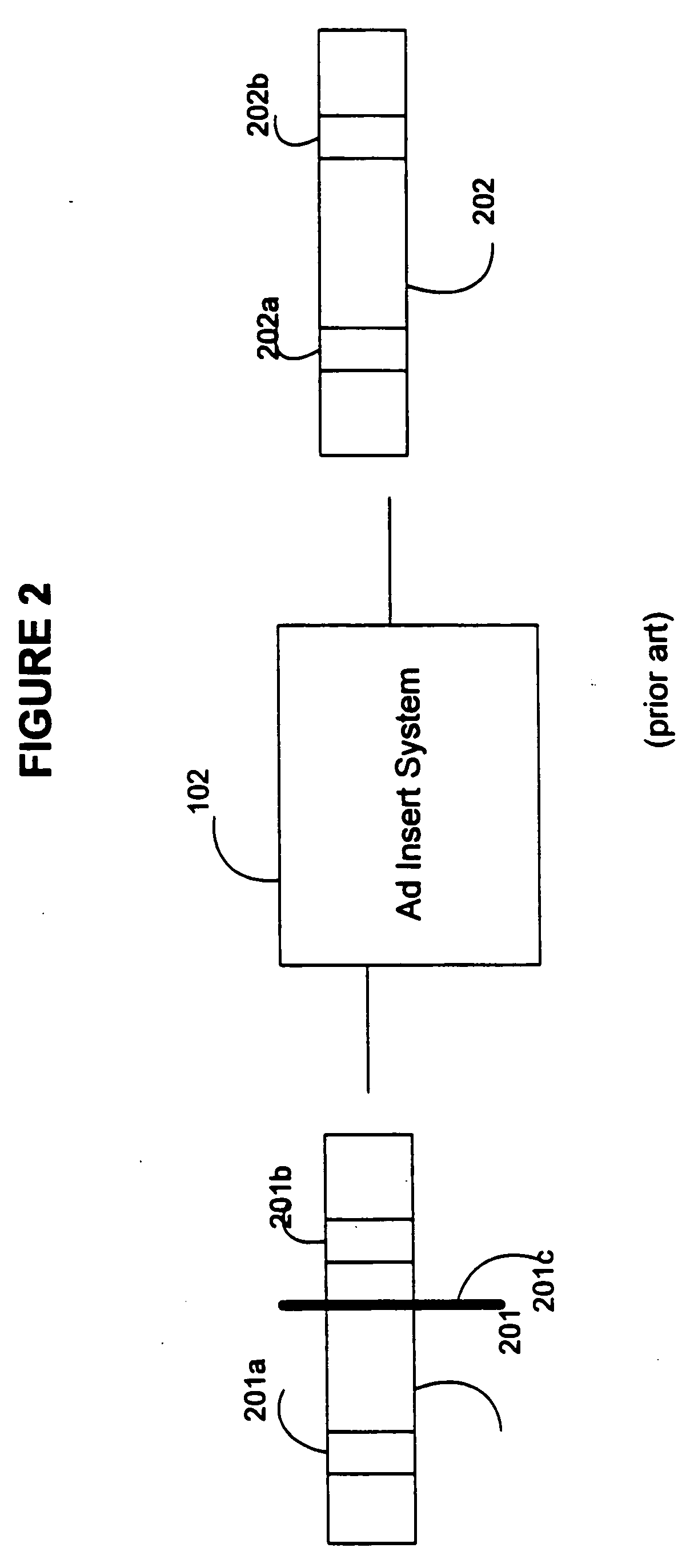 System and method for inserting advertising content in broadcast programming