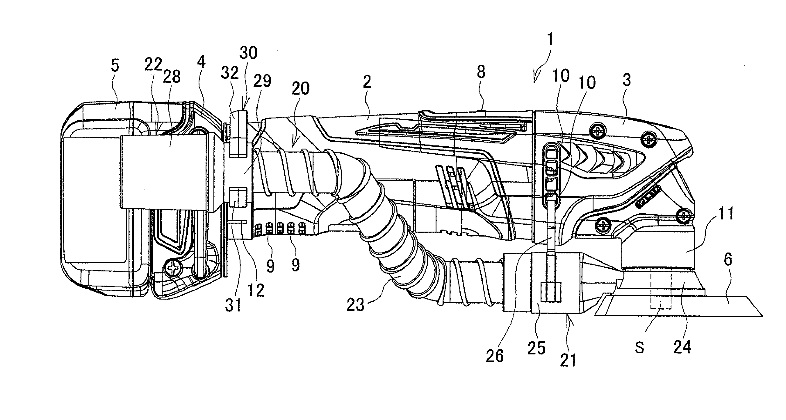 Dust collecting attachment for electric power tool and electric power tool