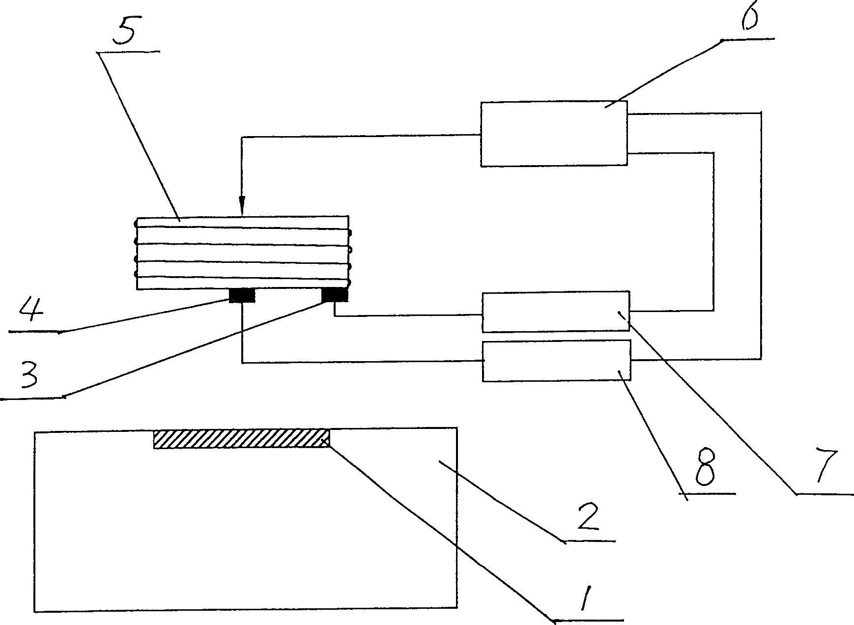 Magnetically suspended rotator with single electromagnetic winding