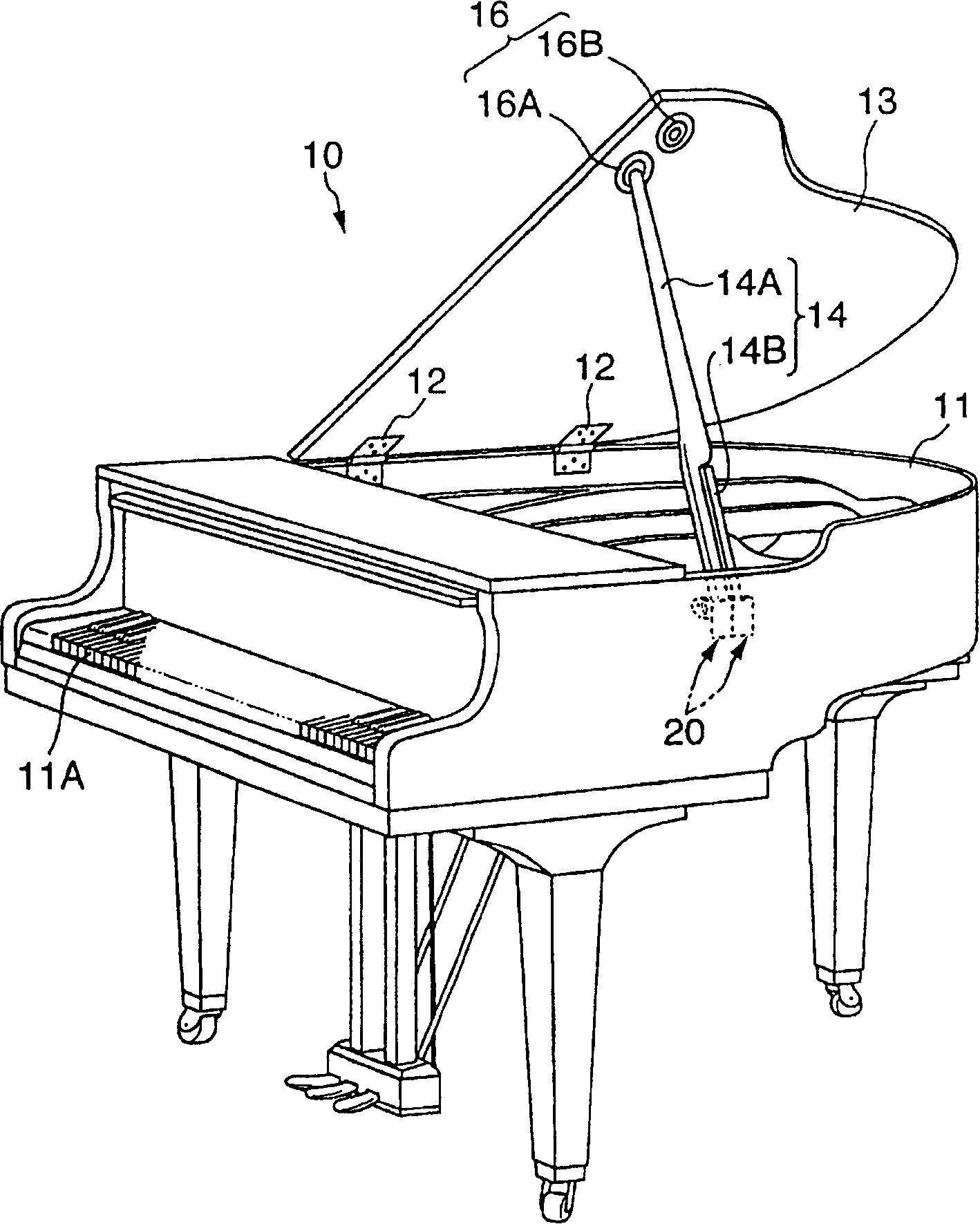 Arm-tie rotating mechanism