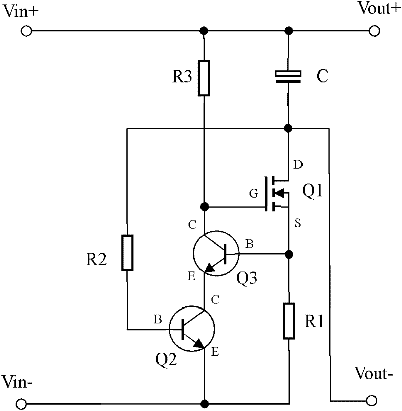 Surging suppression circuit