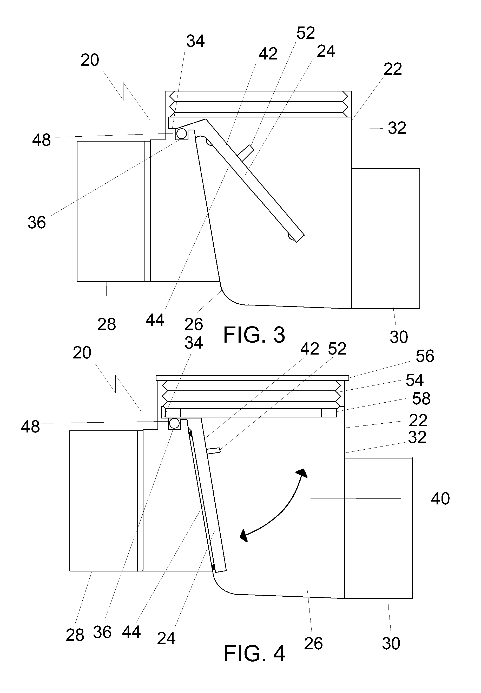 Backwater valve assembly with removable valve member