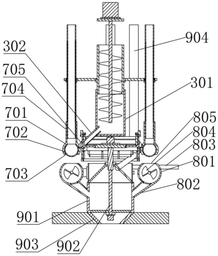 Resource utilization device for arsenic-containing waste