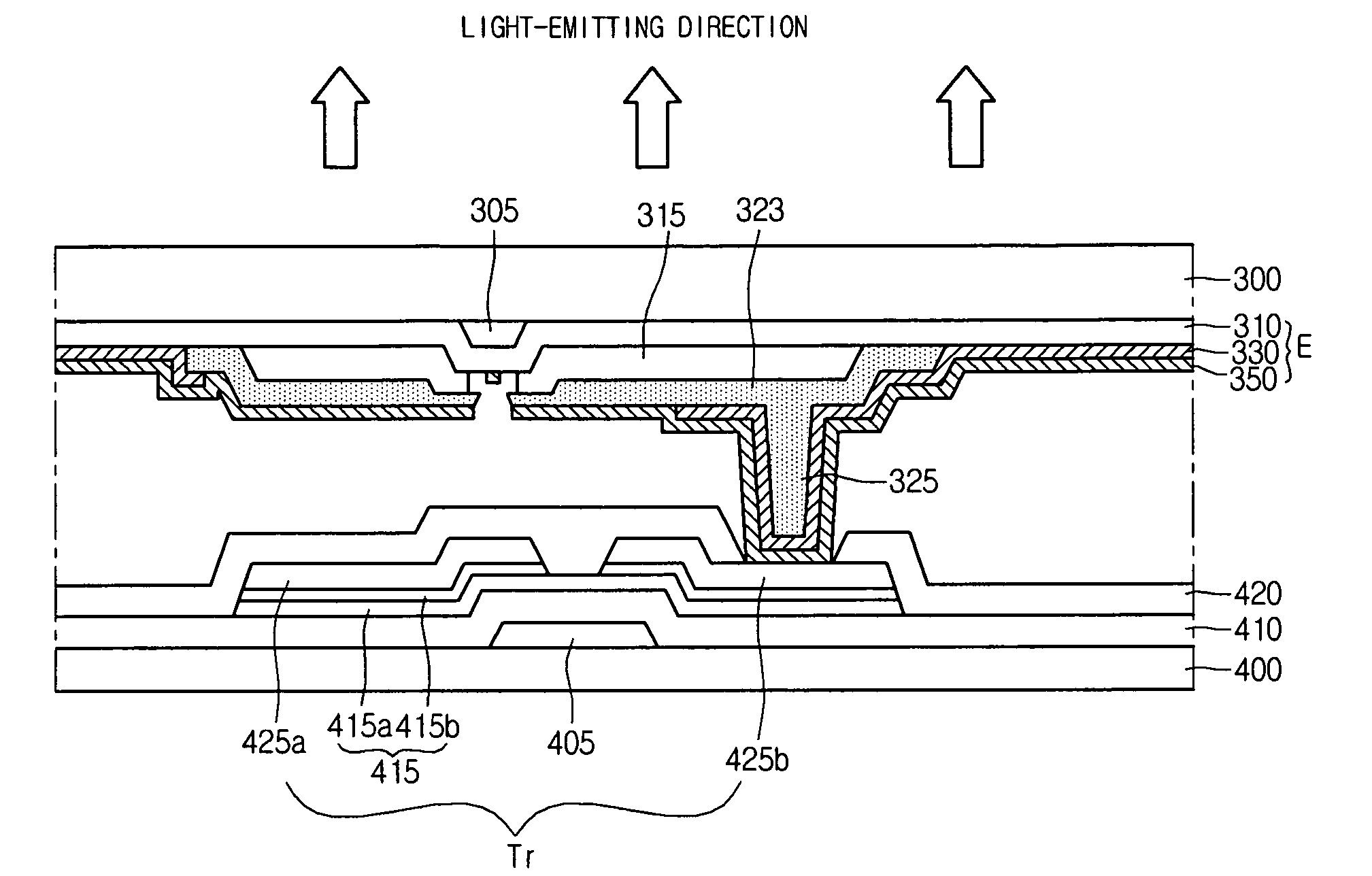 Organic electro-luminescence display device and method for fabricating the same