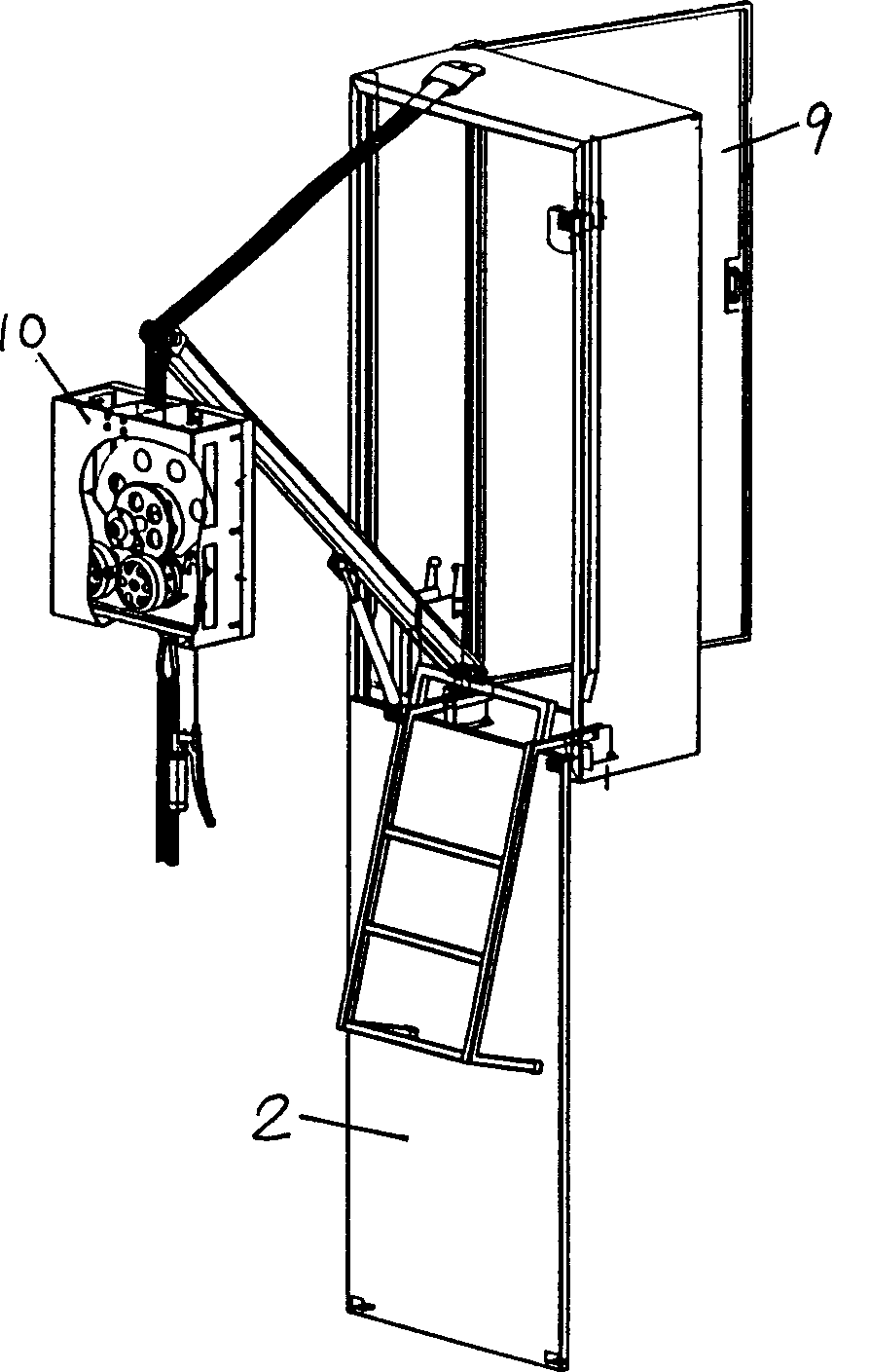 Escaping device for building