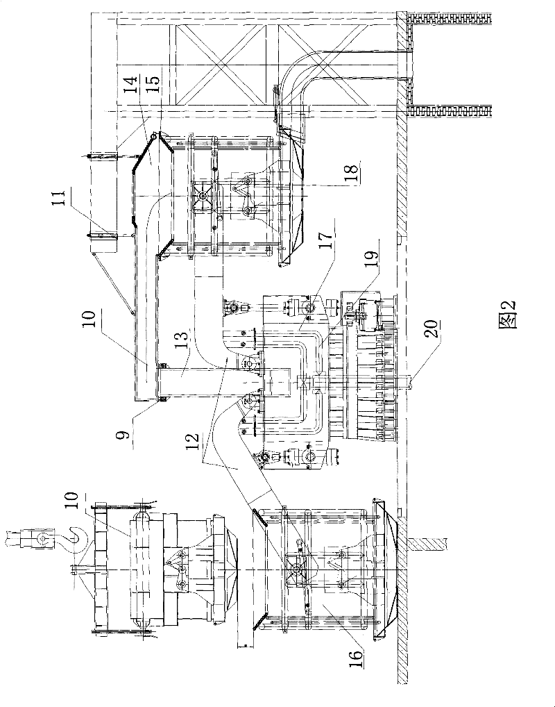 Scrap steel preheating system for electric arc furnace