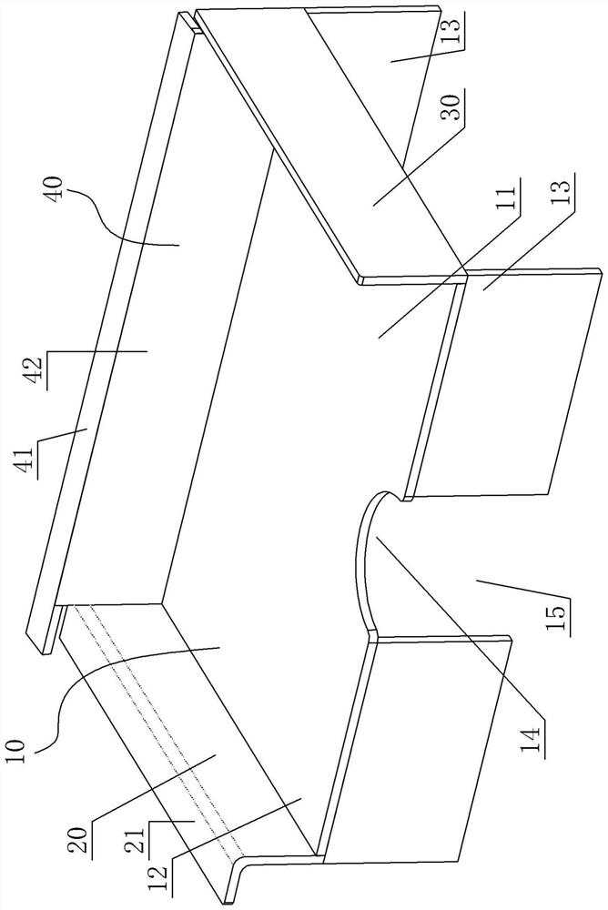 Tool for bearing large-size soft materials and using method thereof