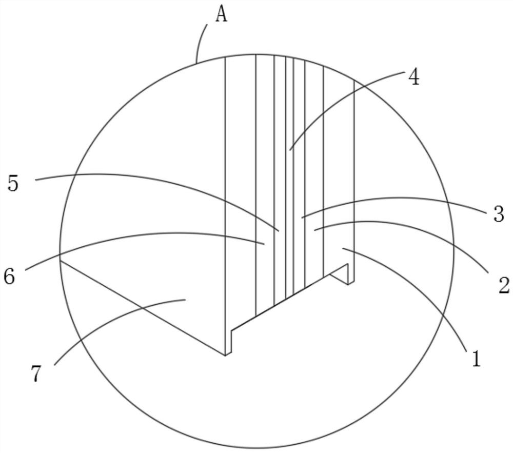 Building wall heat preservation and insulation structure