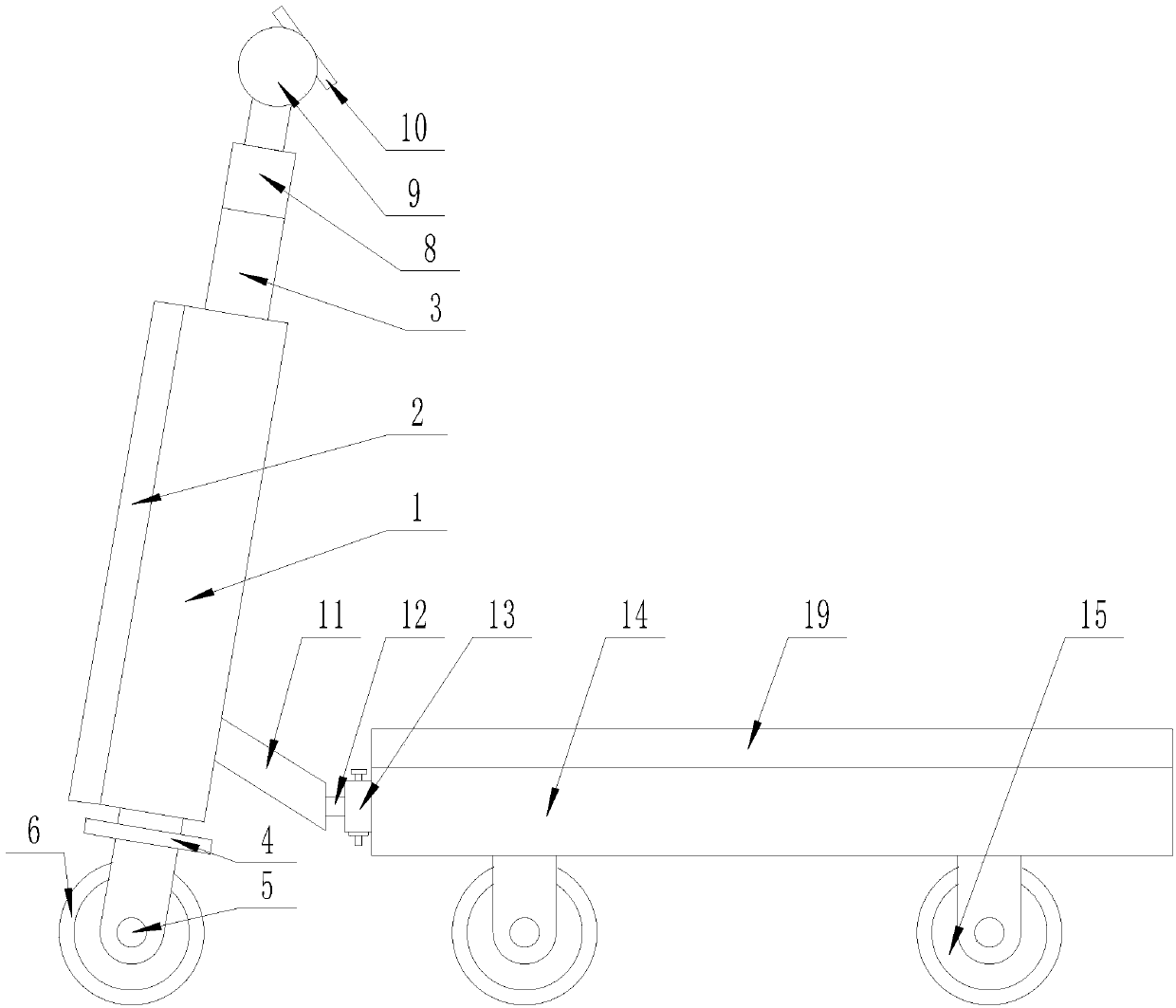 Detachable dual-purpose scooter for children