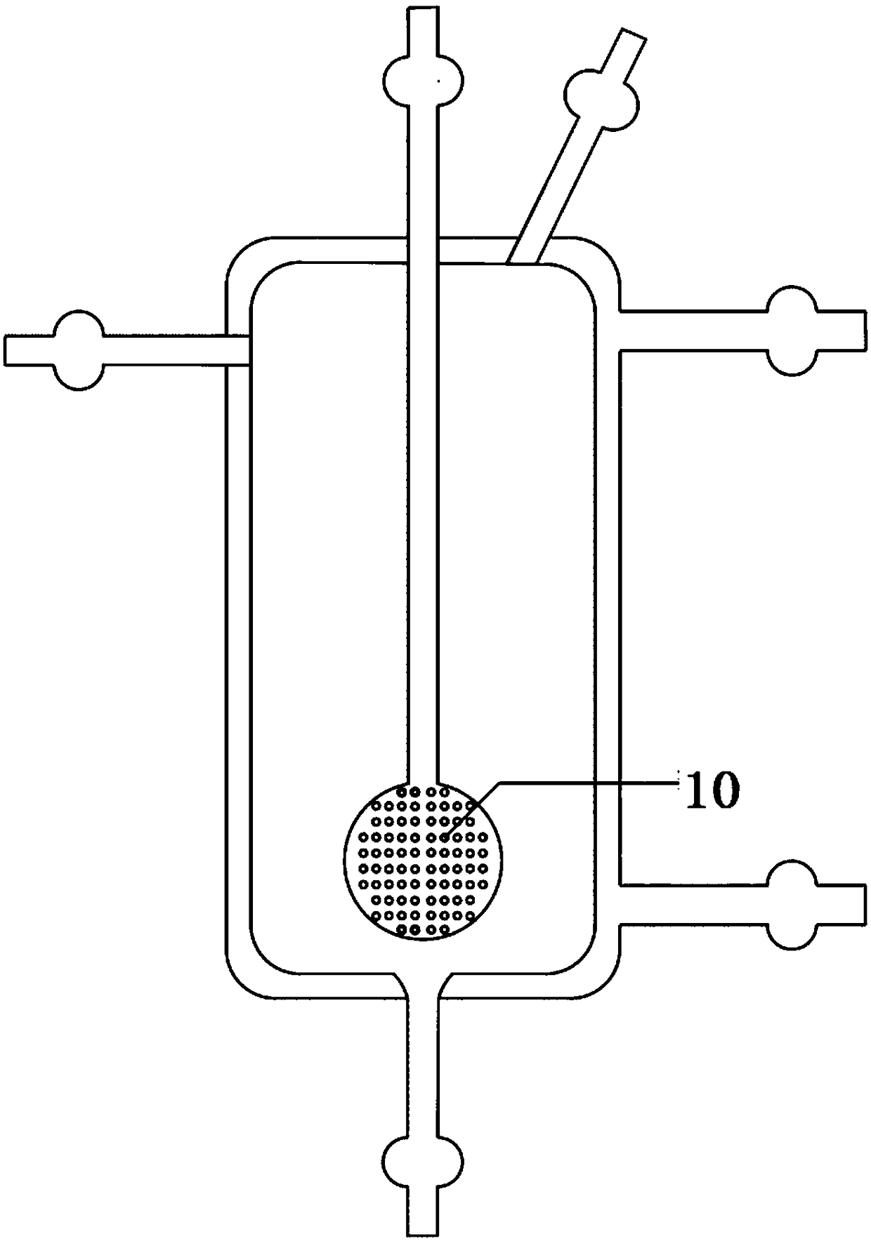 Device and method for evaluating activity of hydrophobic catalyst through hydrogen isotope gas phase exchange