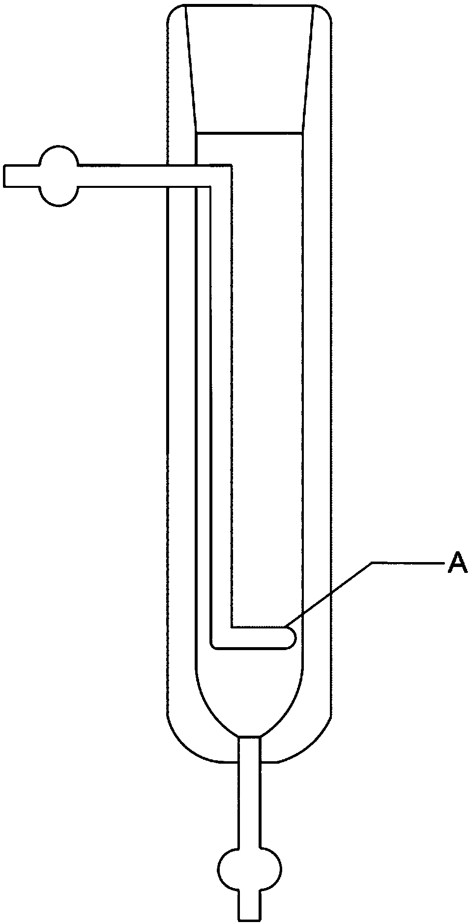 Device and method for evaluating activity of hydrophobic catalyst through hydrogen isotope gas phase exchange