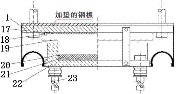 Height adjusting spherical support