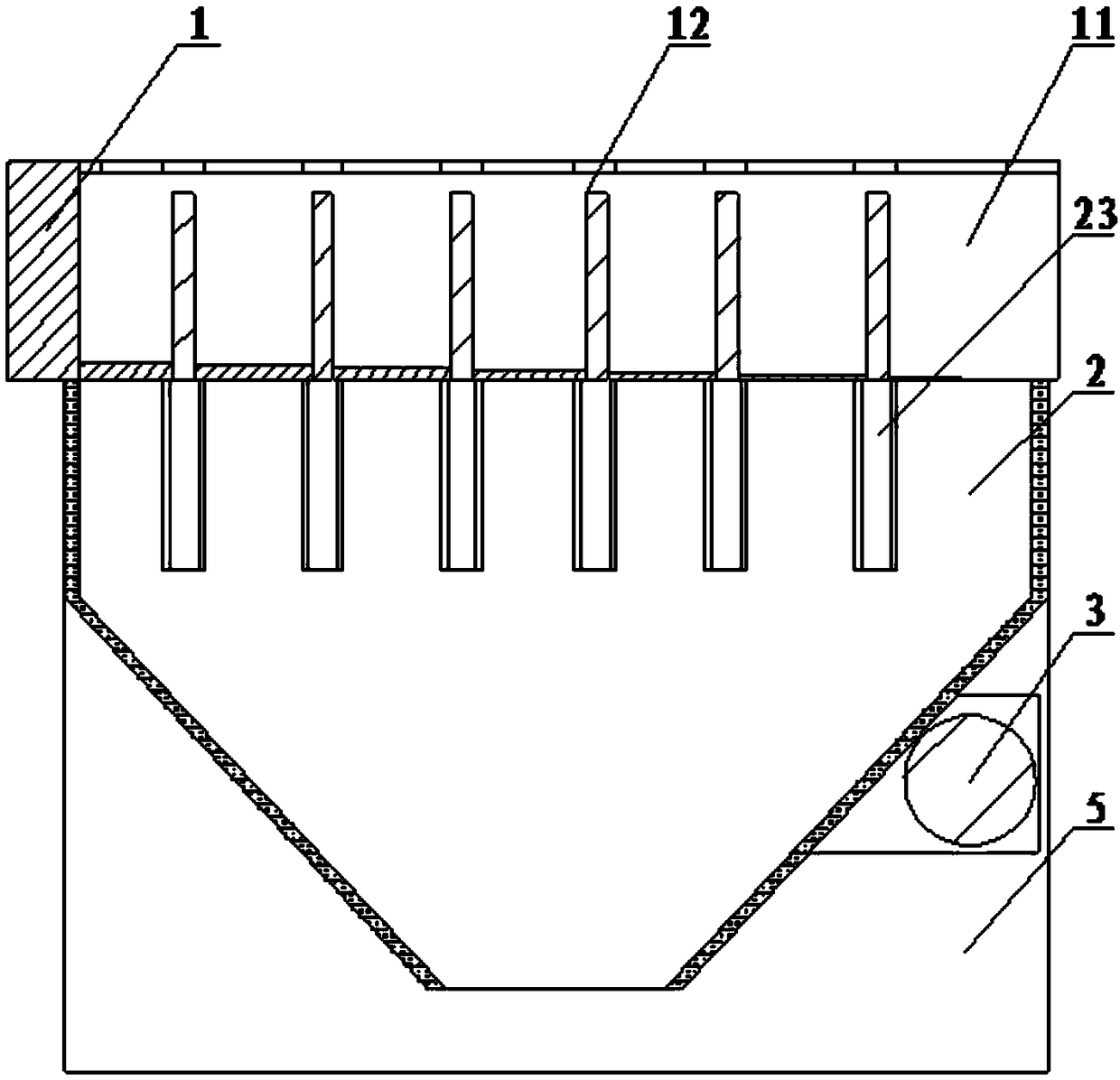 Shakeout machine with convenient casting collecting