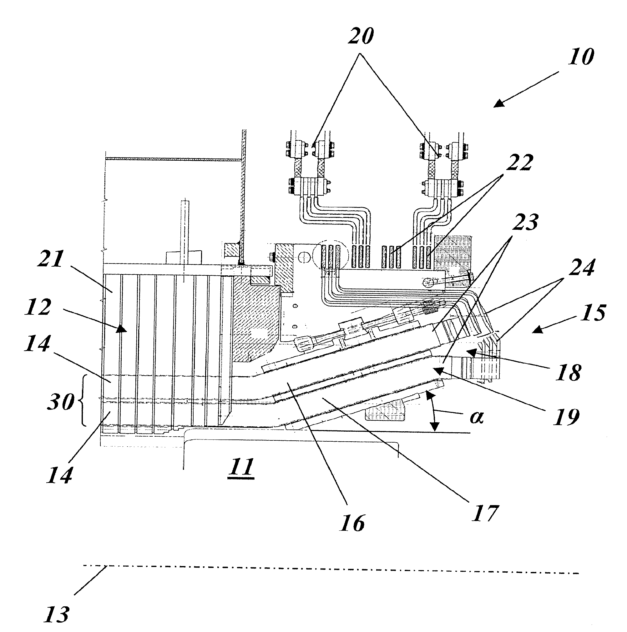 Rotating electrical machine and method for producing such a machine