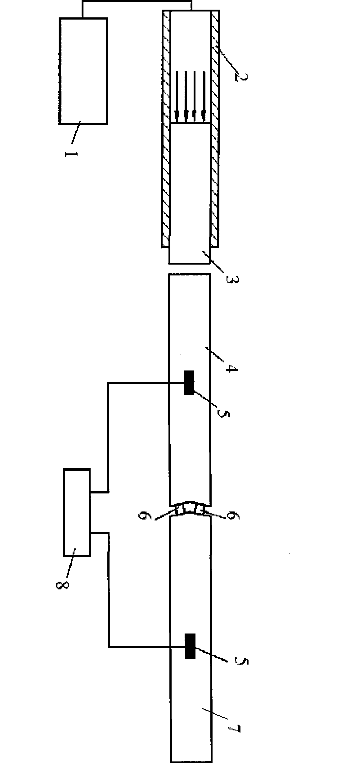 Material dynamic double-pressing and shearing experimental device based on Hopkinson rod