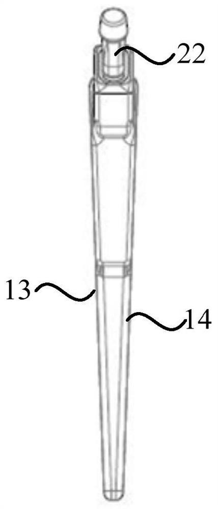 Combined femoral stem