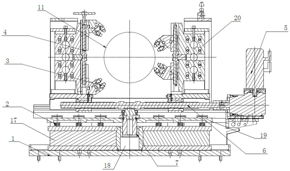 Cylindrical honing machine