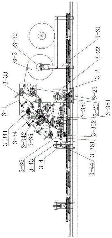 Automatic sticker production equipment for mosaic paving