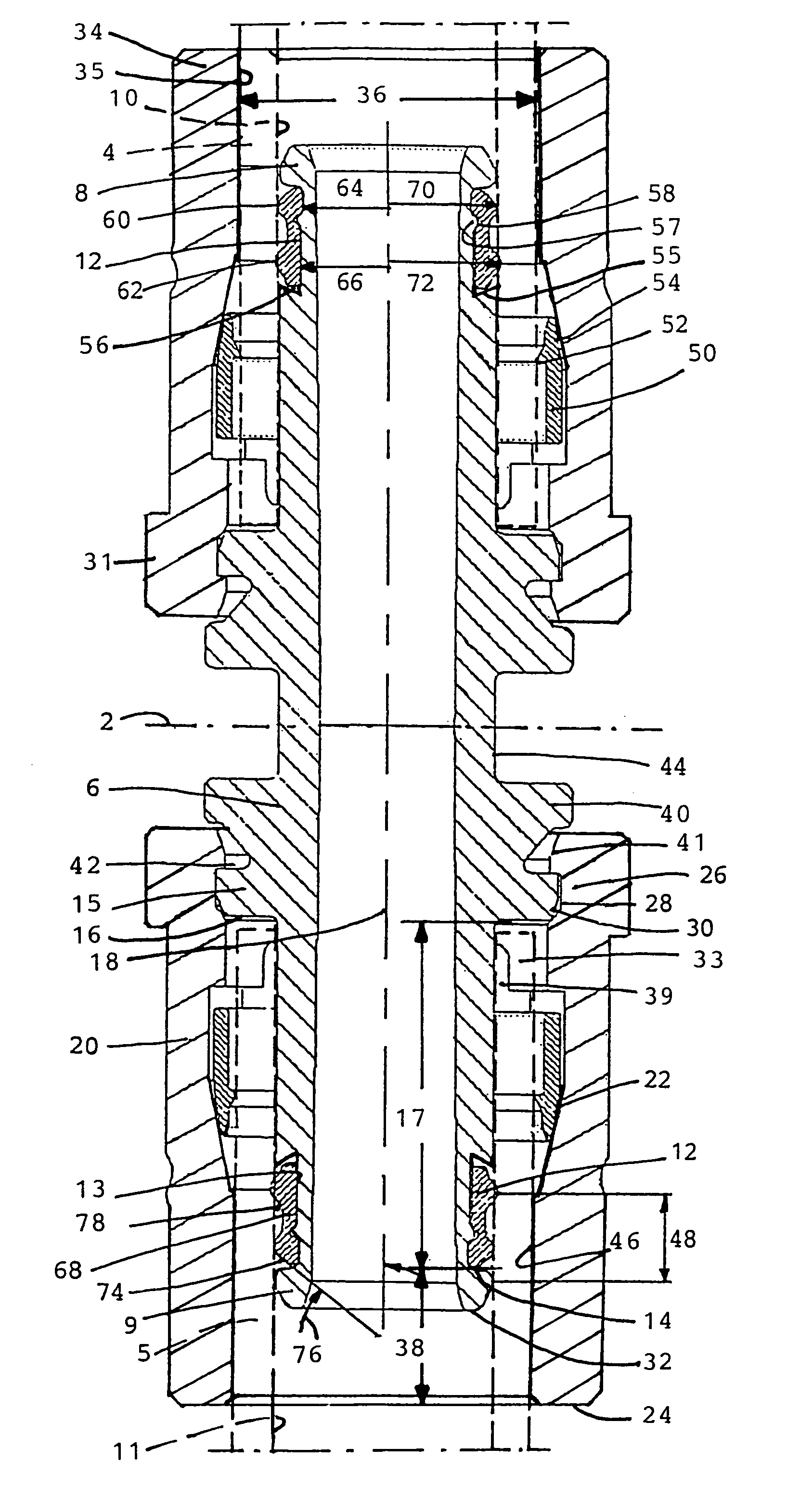 Plug-in coupling