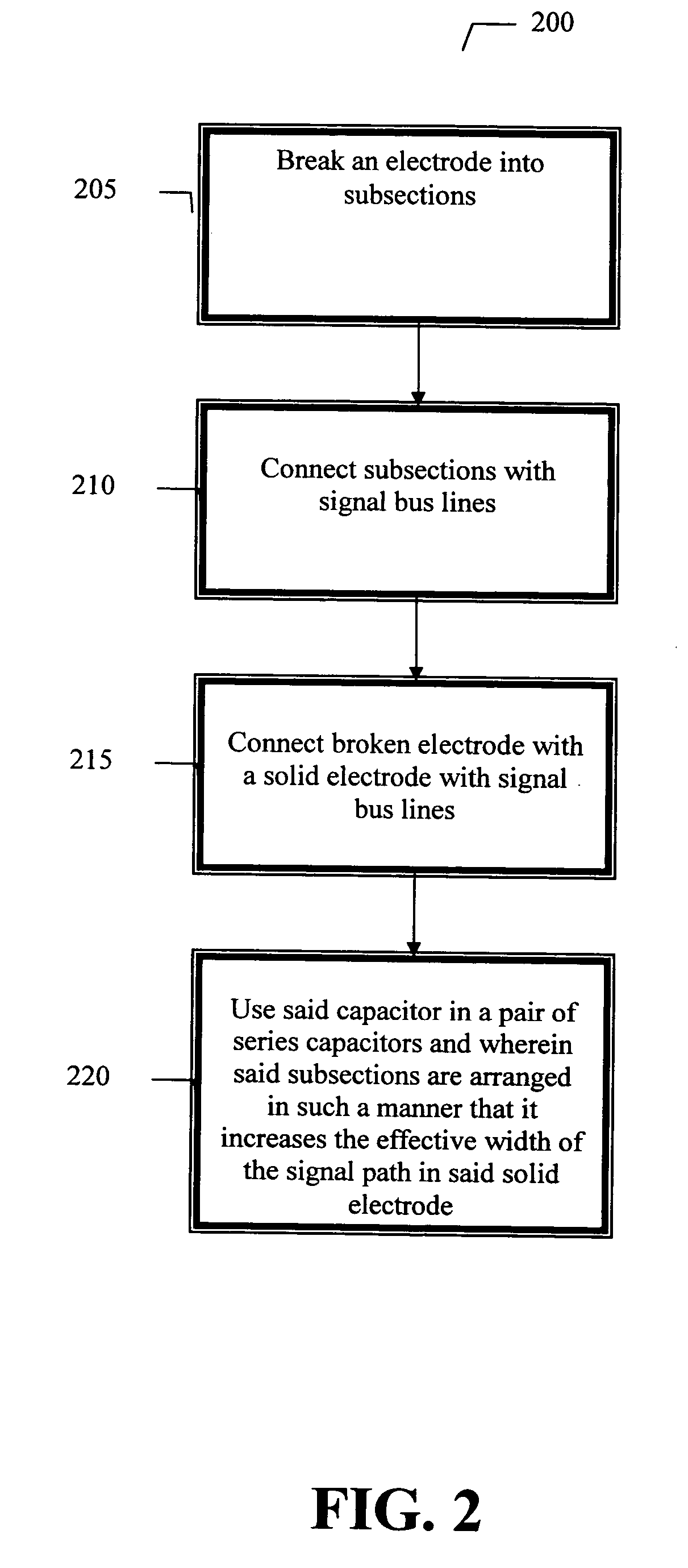 High Q and low stress capacitor electrode array