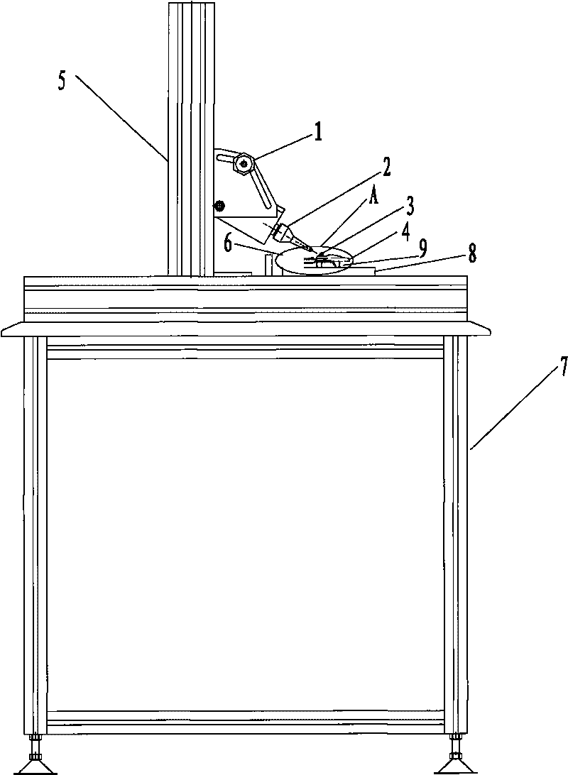 Pulling buckle fatigue test board