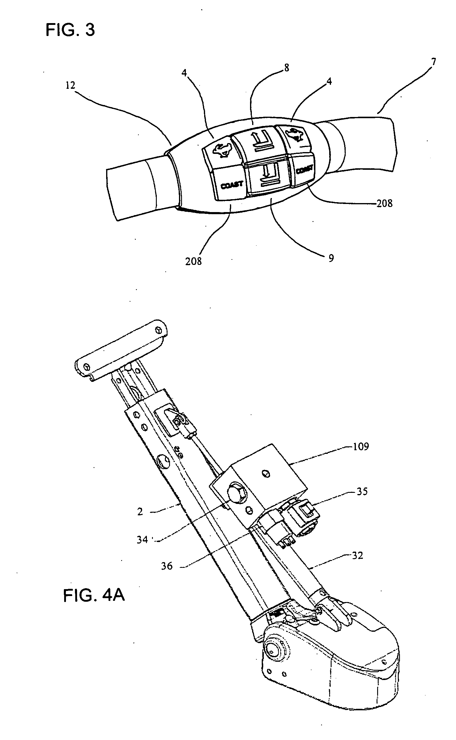 Coast control for motorized pallet truck