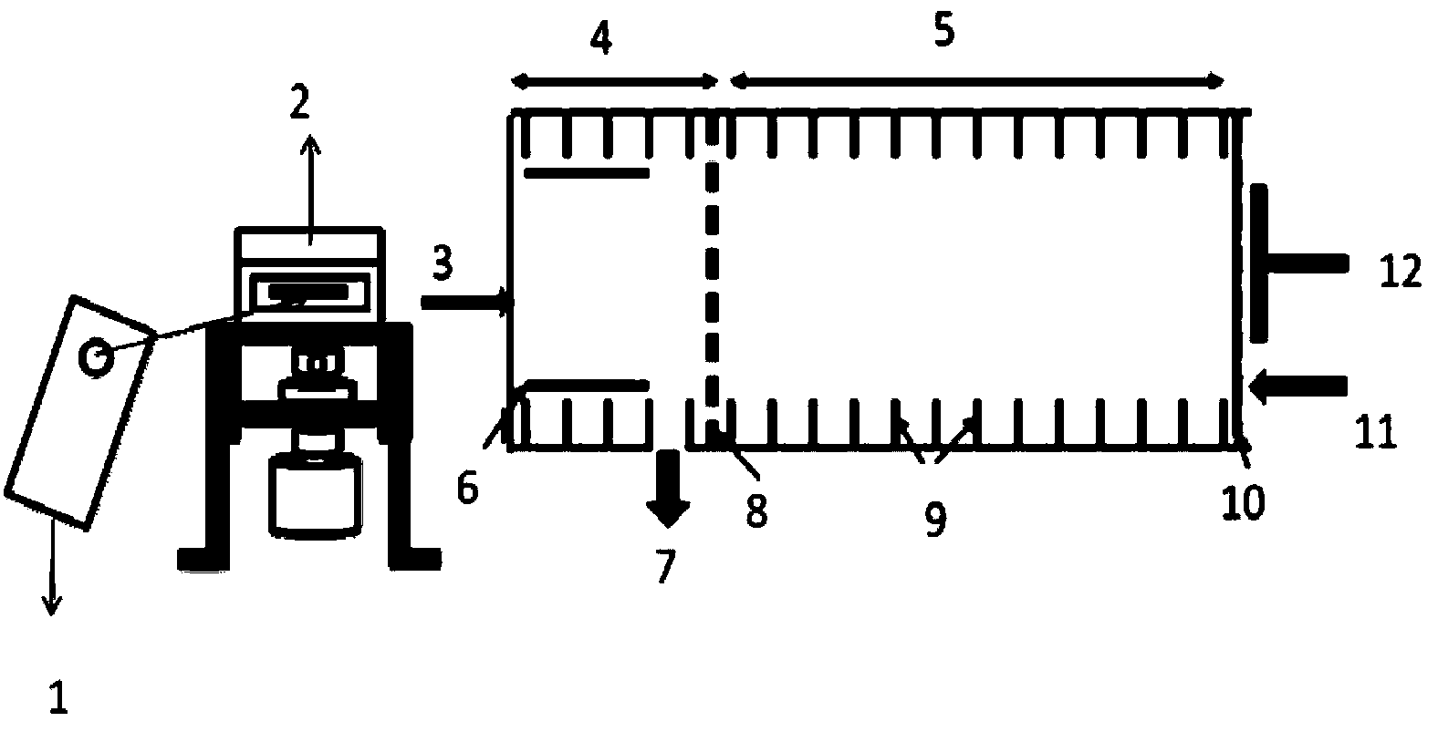 Method for rapidly sensitively detecting fentanyl in blood