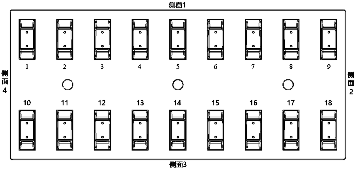 CRTSIII track plate-based shape size quick calculation method