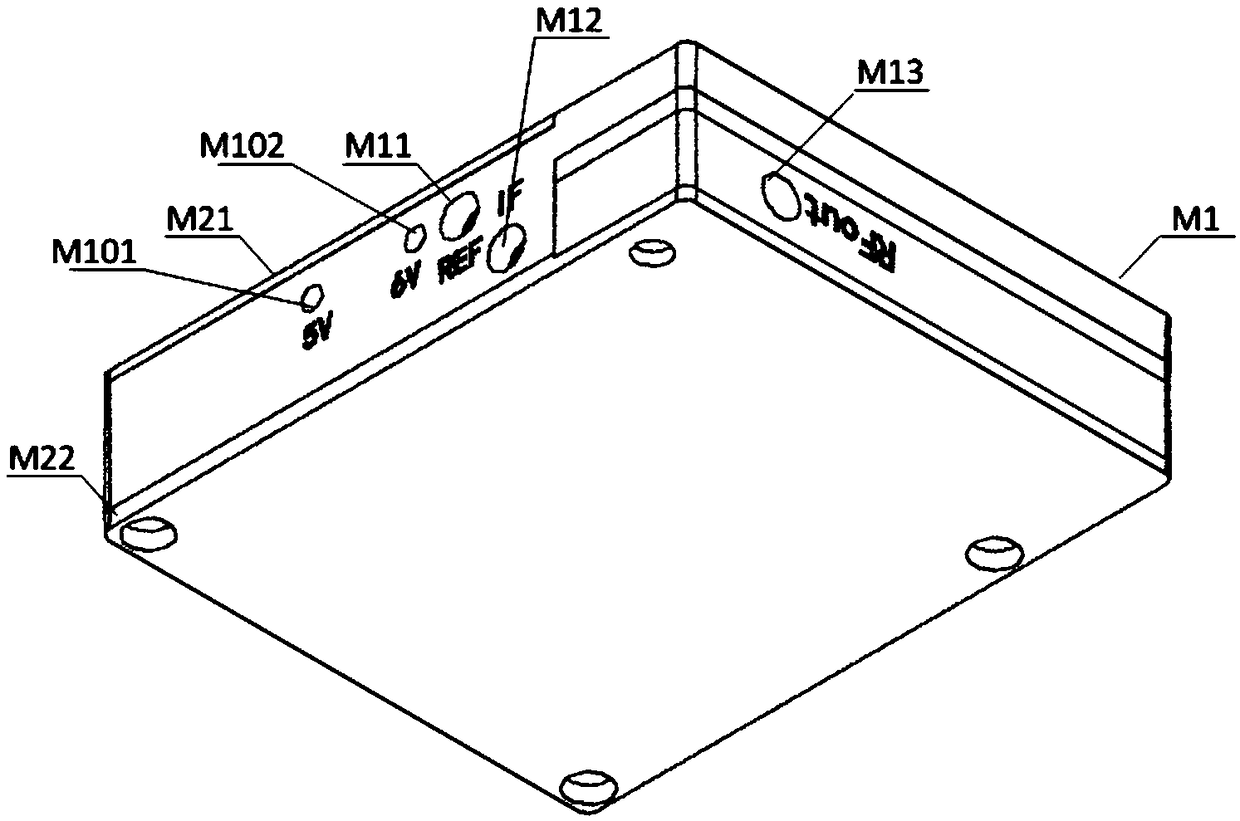 Miniaturized Ku-band ODU module