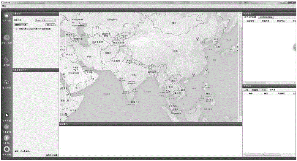 System-level simulation demonstration and verification system oriented to satellite mobile communication