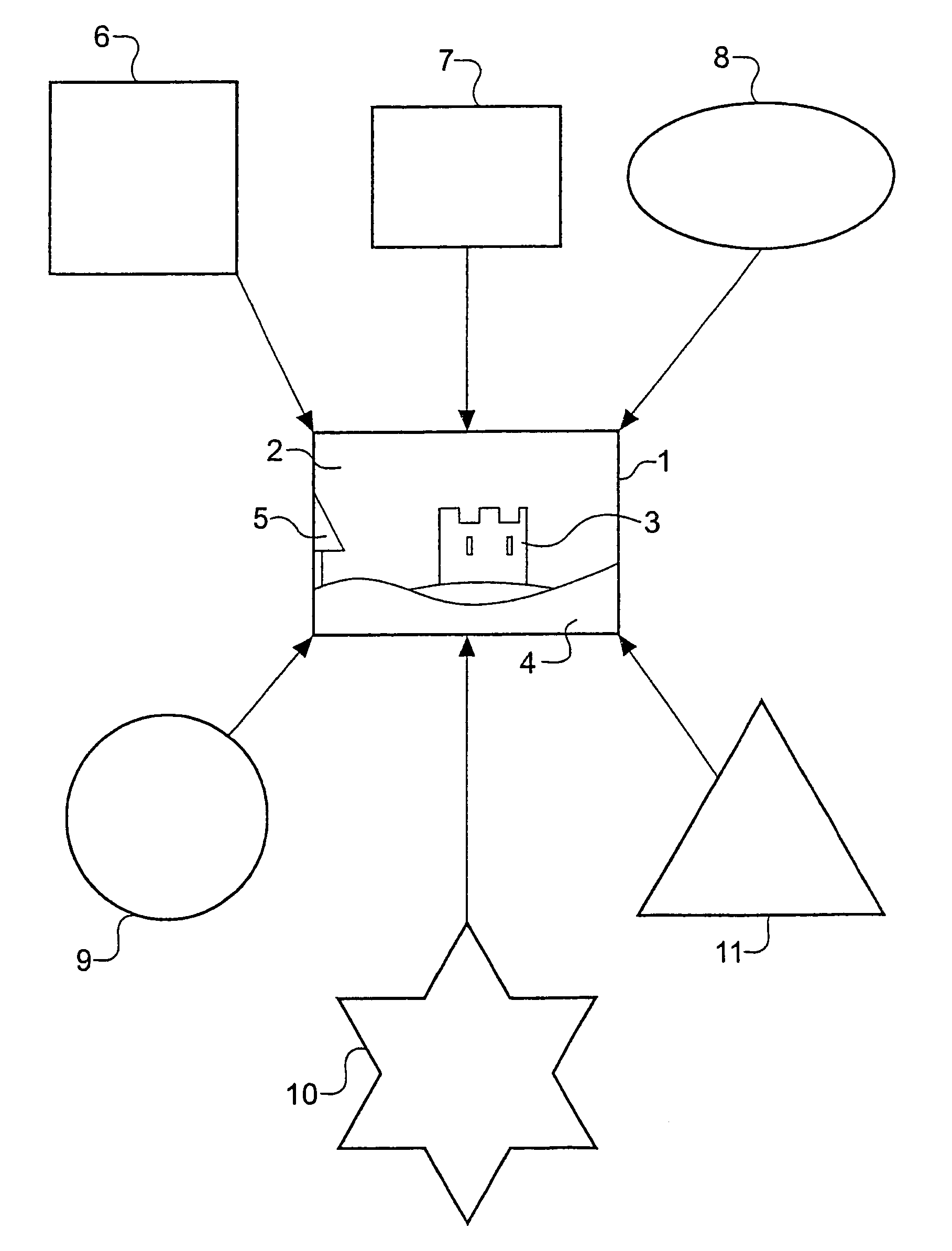 Automatic frame selection and layout of one or more images and generation of images bounded by a frame