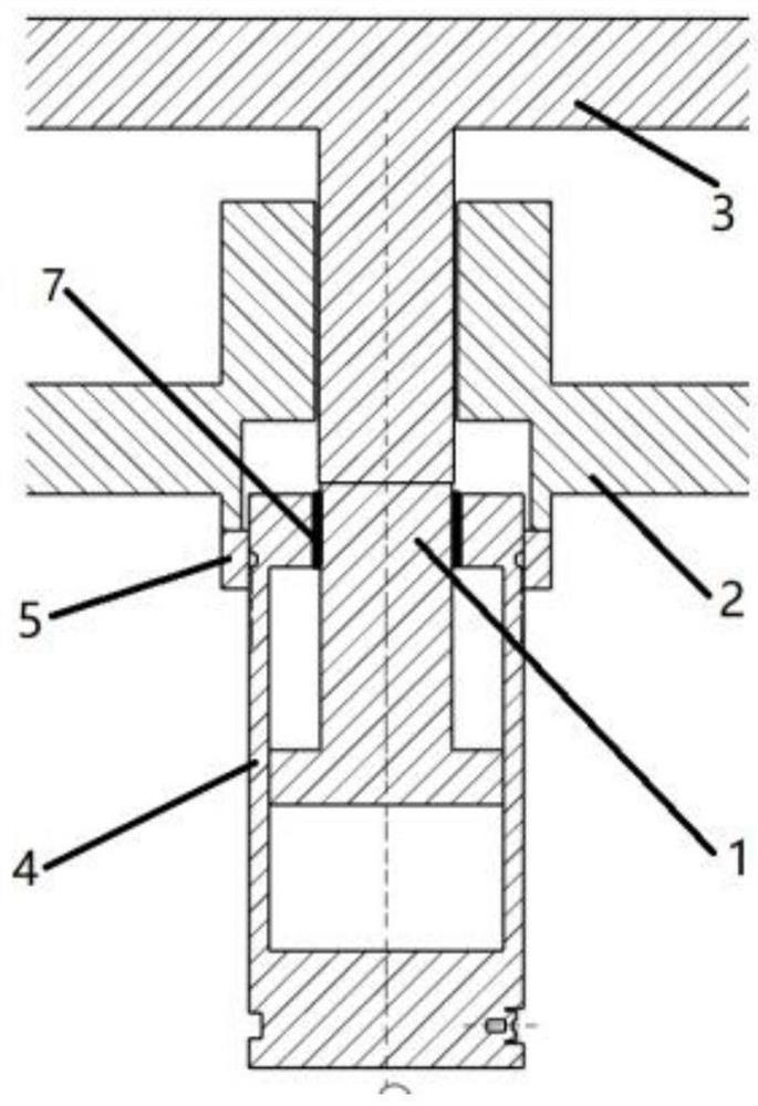 Nitrogen cylinder structure capable of prolonging service lifetime