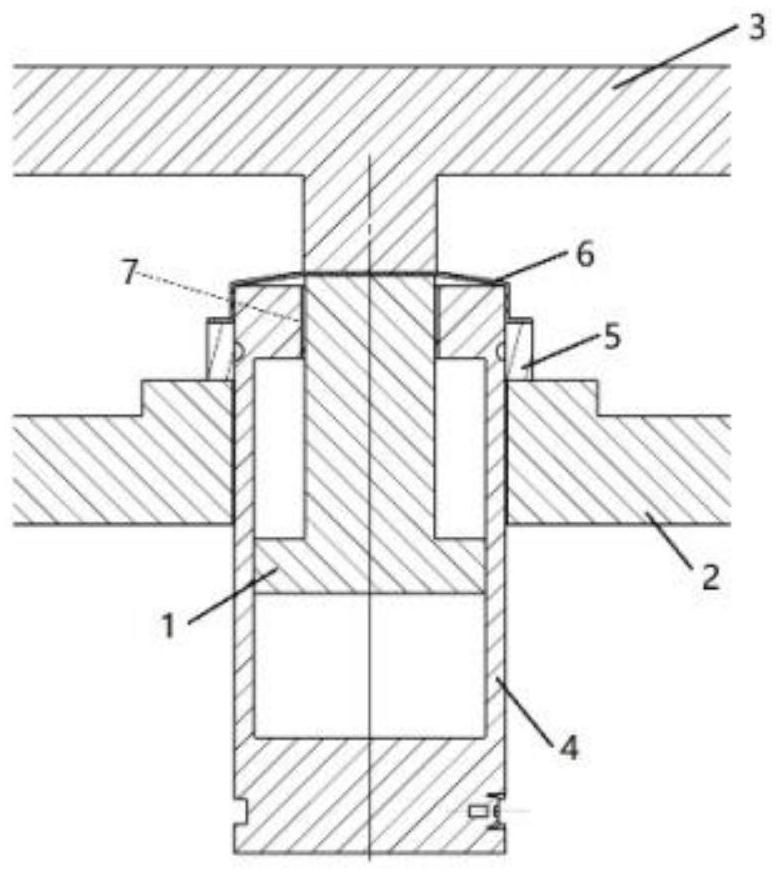 Nitrogen cylinder structure capable of prolonging service lifetime