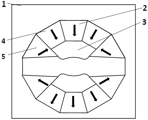 A High Field Permanent Magnet Magnetic Resonance Imaging Magnet System with Magnetic Focusing and Curved Surface Correction