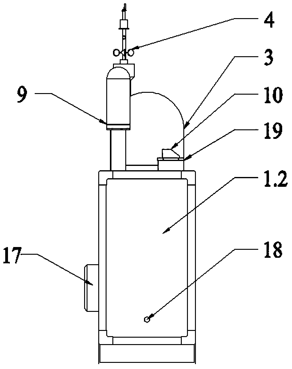 Fully automatic monitoring station for miniature radiation environment