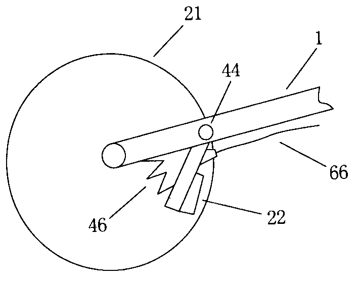 Bending-posture foldable scooter