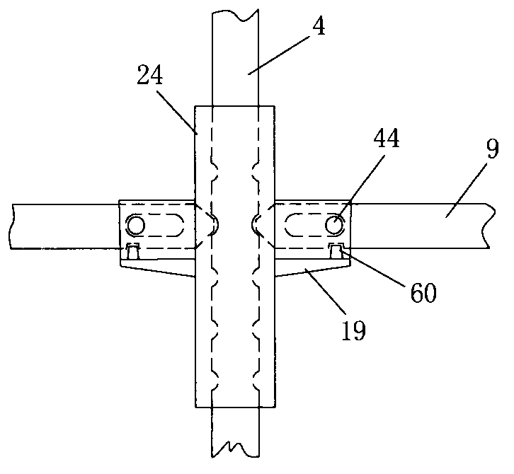 Bending-posture foldable scooter