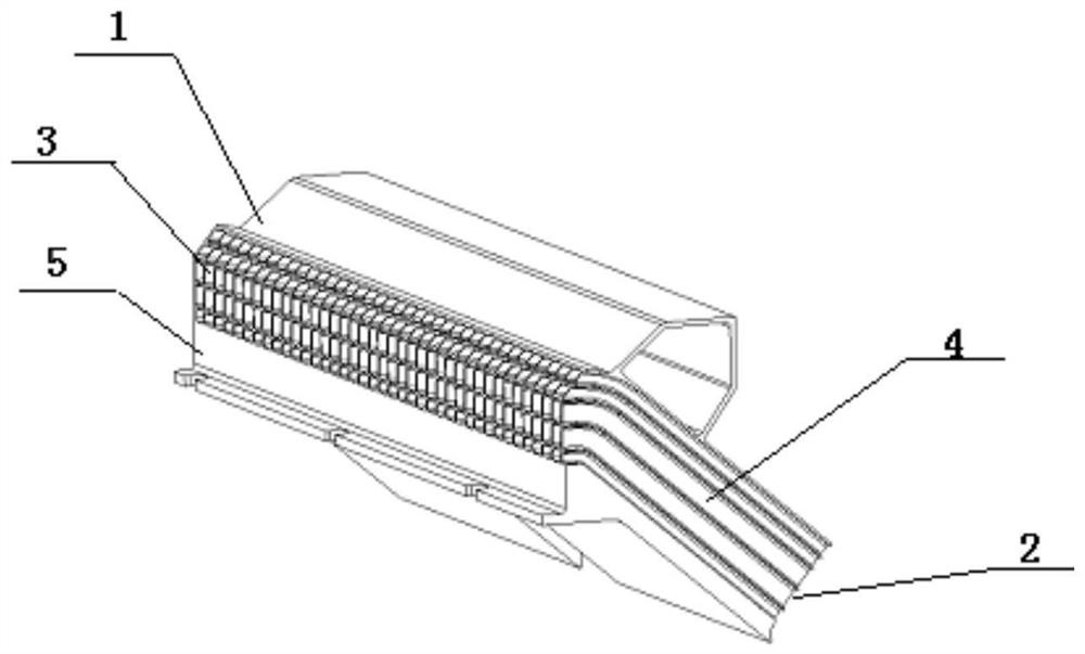 Blowing device of metal 3D printer