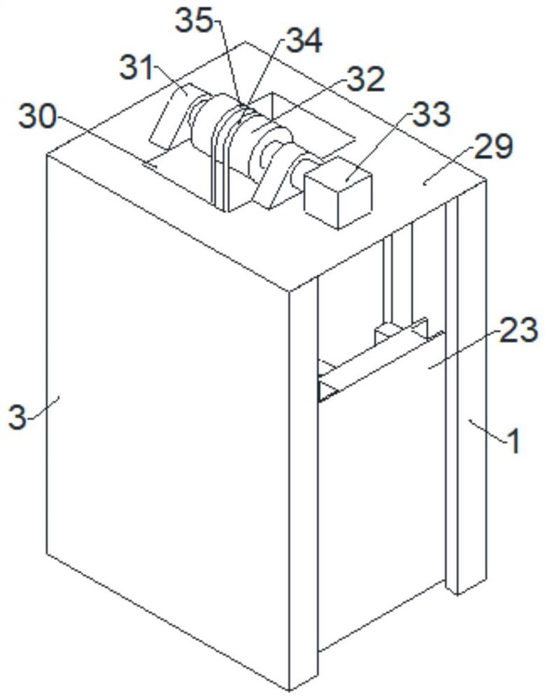 Device used for building materials to board luxury cruise ship